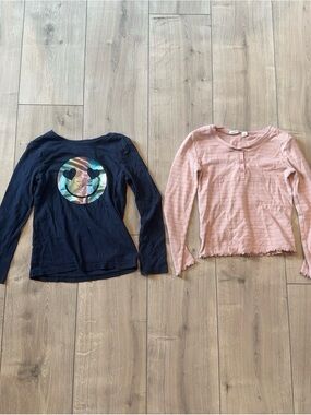 GapKids Girls Size S Long Sleeve Shirt Bundle – 2 Tops